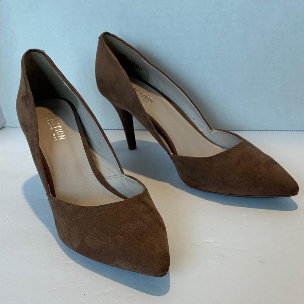 Reaction Kenneth Cole heels
Dark khaki 
Size 9M women’s